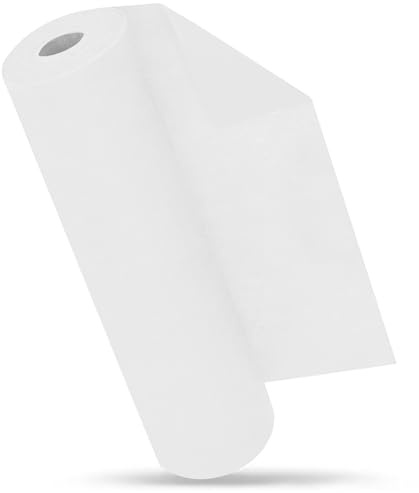 Moderno Tischläufer Tischdeko Weiss (30 cm x 25 m) Geburtstag Hochzeitstischdeko Tischband