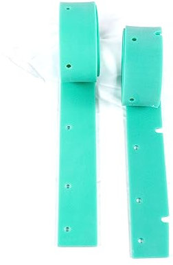 Distri+ - Kit raclette gomme verte compatible pour autolaveuse NUMATIC TT4045, TGB4045, TGB3045, TTB3450, TTB4045, TLB345S, TTB