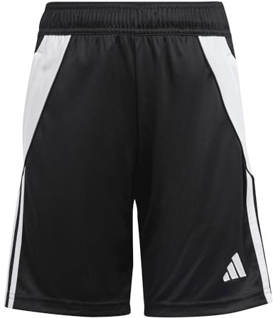 adidas Unisex niños Tiro24 Kids Shorts, Black/White, 15-16 Years