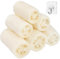 Loofah Natural,Esponja Vegetal,Loofah Scrubber 6 Piezas Esponjas de Luffa Naturales 10cm Lufa Limpieza Esponja para Lavar Platos Limpieza de Cocina Y Duchas de Baño