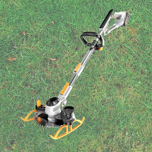 Lakenbroade Weed Wacker Cordless, Tagliaerba Elettrico Ricaricabile 3 in 1, Un Tagliaerba Weed Whacker Cordless 21V Alimentato a Batteria da 5c1500mA con Lama e Caricabatterie