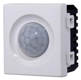 Sensore di movimento infrarossi PIR 2P compatibile Bticino Matix colore bianco