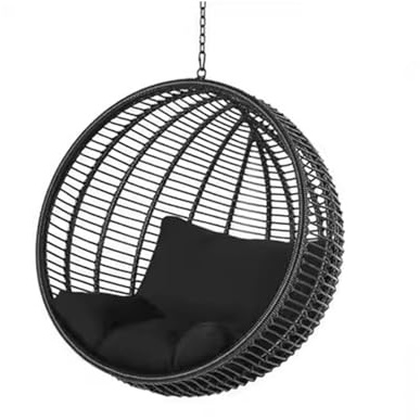 ZKALQECNF Korbstuhl Outdoor Balkon Hängenden Korb Hängen Stuhl Hängenden Schaukel Rattan Gewebt Outdoor Schaukel Stuhl Haushalt Innen Schaukel Korb Rattansessel