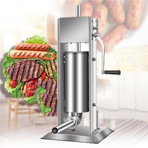 Electric Sausage Stuffer Machine, Multifunction Sausage Filler Tying Equipment for Commercial Kitchen Home Use
