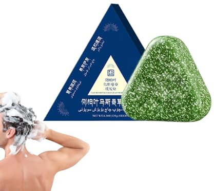Ratpzou Jabón De Champú Natural | 120 Gramos Formato Triángulo Portátil | Producto Sólido Limpieza Y Nutrición Capilar | Uso Diario Unisex Viajes Gimnasio Aire Libre Hogar Escapadas