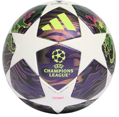 adidas UEFA Champions League Final Competition Ball – Textured Surface for Flight Stability & Precision, FIFA Quality Pro Rated (5)