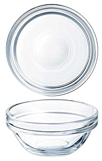 Arcoroc - Cuenco Empilable de 17cm, Capacidad 1 Litro, 1 Unidad