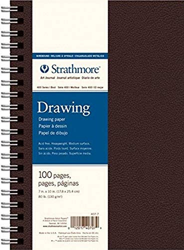 Strathmore Papier 470–7 400 Serie Drahtkammbindung Art Zeichnen Tagebuch
