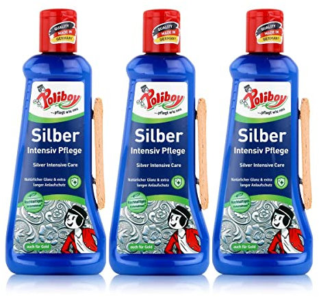 Poliboy Intensive Care Silver Polish Pack of 3 (3 x 200 ml)