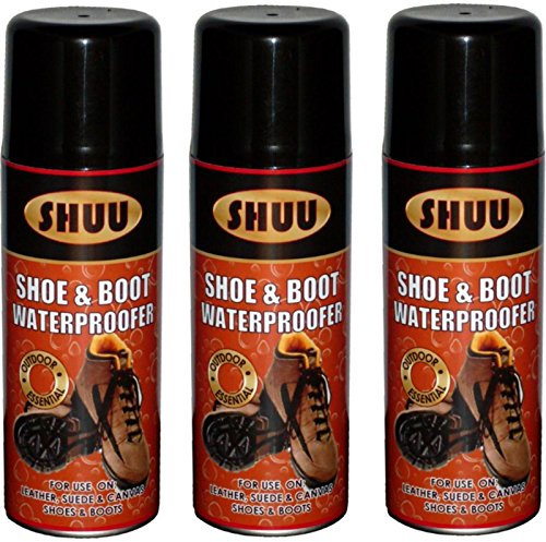 Shoe & Boot Waterproof Spray for Fabric Leather Shoes Camping Fishing Hiking (3)