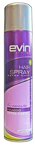 EVIN COIFFURE | Lacca per ogni tipo di Capelli a Fissaggio Extra Forte e a Lunga Durata, 300