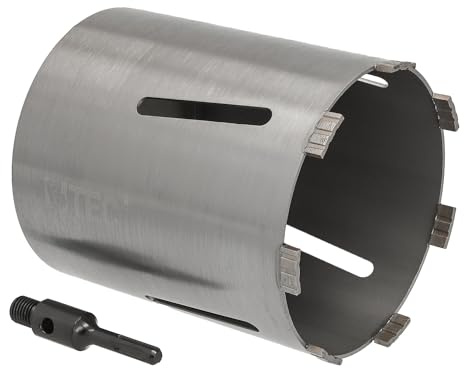 Diamant Bohrkrone SDS-plus Aufnahme Nutzlänge 180 mm Ø 162 mm Betonbohrkrone Kernbohrer