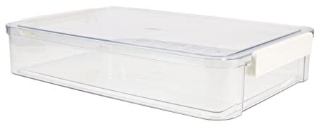 Alipis Kasten Datendateibox Transparenter Projektfall Briefablage Aus Acryl Aktenkoffer Aus Kunststoff Aktenpapierschutz Behälter Mit Deckel Bürotablett Das Haustier Rechnung Box Foto A4