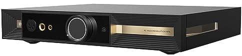S.M.S.L VMV P2 Balanced Headphone Amplifier with Pre-amp 4xPLFC 120000mWx2 3 Gain XLR/4.4mm/6.35mm SE Output Headphone Amp (THD+N:0.00006%)