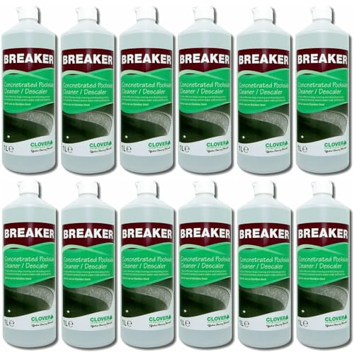 Clover 506 Breaker Concentrated Cleaner Descaler ~ 12 x 1 Litre