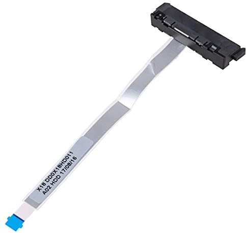 Spactz Cable de Disco Duro para Computadora PortáTil Cable HDD Ffc Conector de Cable de Disco Duro SSD para 15 AB Pavilion