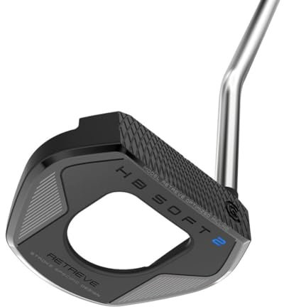 Cleveland Golf Herren HB Soft 2 Blk Retreve OS Putter, Schwarz, 34