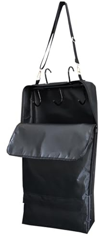 Trensentasche für Trense, Trensentasche mit Haken, gepolstertes Halfter für Halfter und Zaumzeugtasche – Pferdetasche mit Organisation des Halfters gepolstert wasserdicht für Haus, Keller, Garage