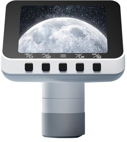 Cpolebev 30070 WiFi Elektronisches Okular für Astronomisches Teleskop Monokular 70MM Große Blende für die Sternenbeobachtung Vogelbeobachtung