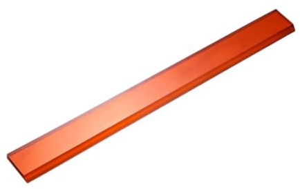 F Fityle Spatola in Gomma per Stucco Da Curvo, Spatola per Rasatura Muro Flessibile per Intonaco per La Lisciatura E La Distribuzione Efficiente Di Stucco O Intonaco, 50 Cm