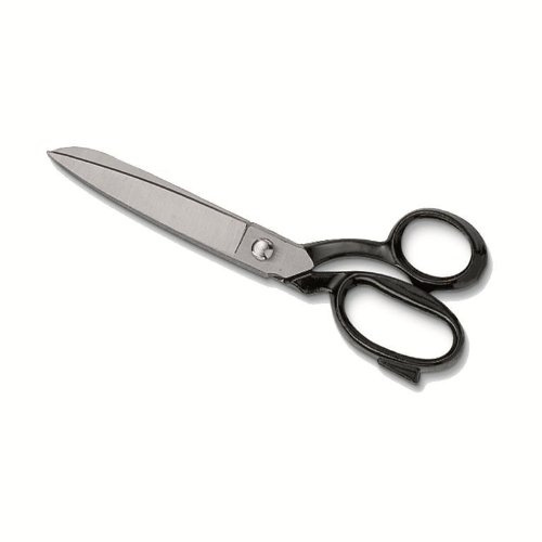 Ausonia - Forbice da sarta per tagliare stoffe professionali con lame brunite 1° qualità Ape 9