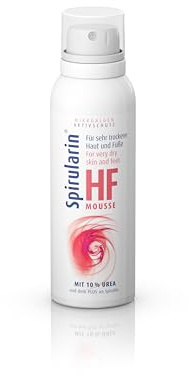 Spirularin HF Mousse 125 ml – Feuchtigkeitspflege für trockene Füße | Original von ocean pharma | Intensive Feuchtigkeit und sanfte Pflege | Ideal für die tägliche Fußpflege | Diabetiker geeignet