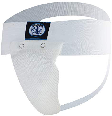 BAY®  Keep Mesh Design Tiefschutz Weiss (XL)