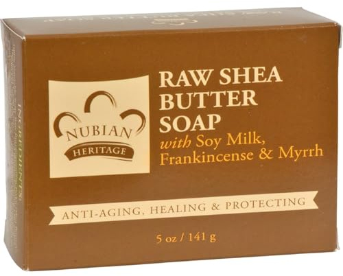 Nubian Heritage, raw Sheabutter Seife, 5 Unzen (141 g) [Misc.]