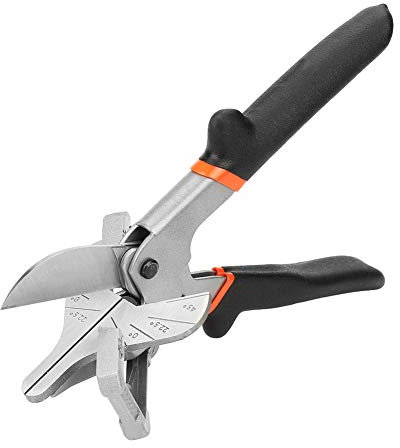 TOPINCN Cesoie e Forbici Utensile per troncatura multitagliente con Guarnizione multidisco per Tubo trunking in PVC 0 ° -135 ° Utensile da Taglio Regolabile