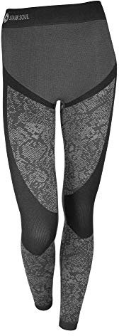 STARK SOUL Damen Seamless Funktionsunterwäsche, Thermo Unterwäsche, Hose, Grau, Gr. S/M