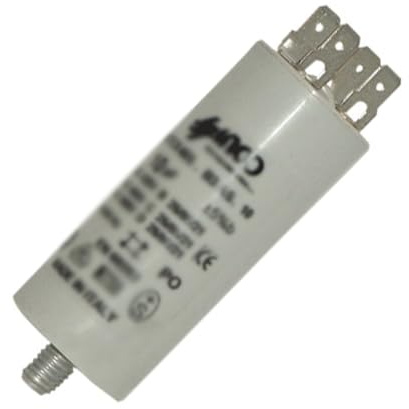 Condensateur 10mF 450V universel Sèche-linge 481981729147, C00770241, 481010743850 WHIRLPOOL Sèche-linge 481981729147, C00770241, 481010743850 WHIRLPO