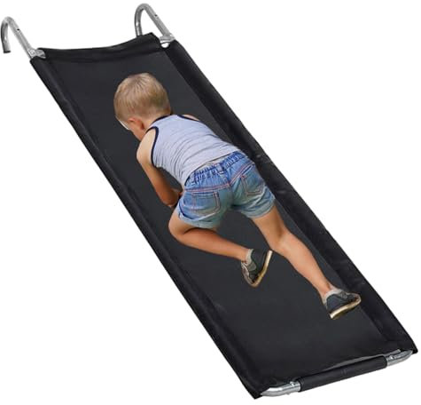 Escalera de trampolín de seguridad, toboganes de trampolín para,Tablero deslizante para trampolín resistente - Escalera deslizante para accesorios de trampolín Fácil de instalar
