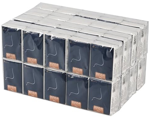 Zopnny Fazzoletti morbidi per il viso, in pratiche confezioni tascabili, mini fazzoletti da viaggio, 4 strati, 80 confezioni