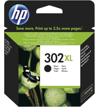 HP 302XL - F6U68AE - Inktcartridge / Zwart (8,5 ml)