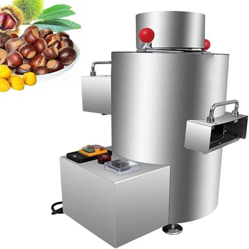 MiBoce Pelatrici Commerciali per Castagne, Macchina Elettrica per Schiacciare Castagne, Testa di Taglio in Acciaio Inossidabile, Nessun Danno alle Castagne, Apri Castagne Automatico