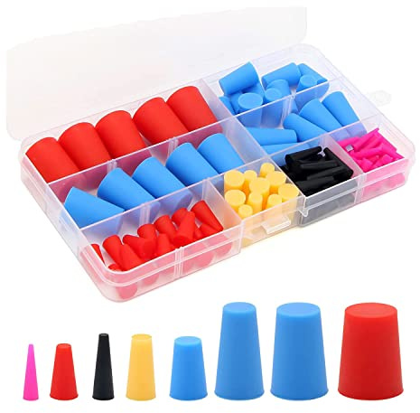 Quystetes 110 tappi in gomma ad alta temperatura in silicone per tappi fori, spruzzatura, spruzzatura