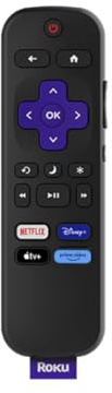 OEM roku tv Remote Control - Simple Setup, & Pre-Set App Shortcuts - Replacement Remote Compatible with RokuTV Models ONLY (Not Roku Players)
