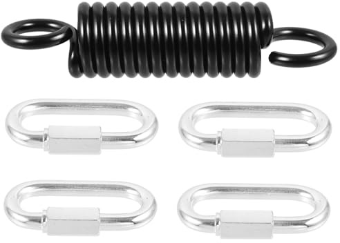 SUPVOX Ressort de Suspension Métallique Long pour Chaise Hamac et Stable Accessoire pour Fauteuil Suspendu et Balançoire Usage Intérieur et Extérieur