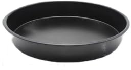 Zpengtai Piatti Pizza Piatto Rotondo for Pizza Teglia for Pizza Vassoio for Piatti Profondi Stampo Antiaderente in Acciaio al Carbonio Strumento Grandi(6inch Black 04)