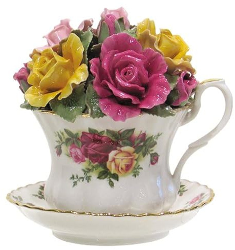 Old Country Roses Musical Teacup by Royal Albert
