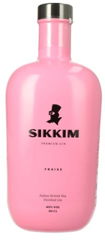 Sikkim FRAISE Premium Gin 40% Vol. 0,7l