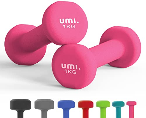 Hanteln Frauen Set, Kurzhanteln 2er Set, Kleine Hanteln, Hexagon Hanteln Kann für das Liegestütztraining Verwendet Werden, Neopren-Beschichtung, Krafttraining, Workout, Fitnesstraining