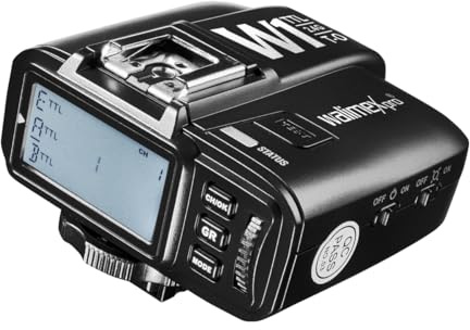 Walimex pro Funkauslöser W1 TTL T-O für Olympus und Panasonic Kamera, Funk Fernbedienung und Funk Auslöser für Flash2Go 600 TTL, Light Shooter 360 TTL, Transmitter