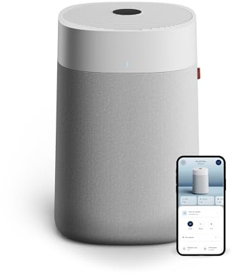 BLUEAIR Blue Pure 211i Max Purificatore d'aria per ambienti grandi fino a 141 m² – Intelligente, silenzioso, tecnologia HEPASilent, rimuove allergeni, peli di animali domestici, fumo