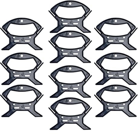 10Pcs Cord Organizer Set - Compact Plastic Cable Winder for Extension Cords, Charging Cables, Fishing Lines, and Kite Strings - Portable and Tangle-Free Storage Solution