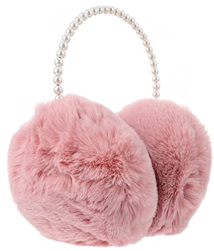 GALPADA Warme Winter Ohrenschützer Aus Plüsch Für Damen Und Mädchen Ohrenwärmer Zum Schutz Vor Kälte Für Pullover Und Schals