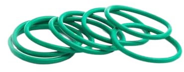 Cs 1,8mm Fkm O-Ring, Fluorkautschuk-O-Ring-Dichtung, mechanische Dichtungsscheibe, Dichtring-ID 1,6mm – 30mm, 50 Stück in einer Packung, Grün, ID 30mm