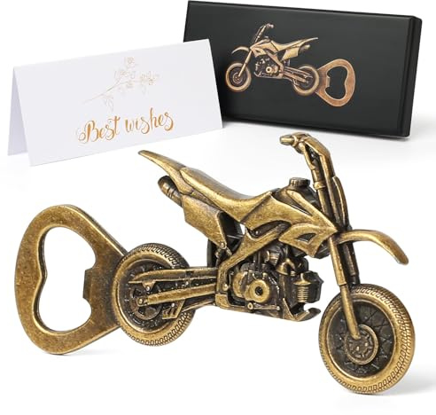 Sheryl&Rain Abridor de Cerveza, Abrebotellas de Cerveza de Motocicleta, Regalos Navidad Originales Hombre Novio, Abridor de Botellas de Motocicleta, Regalos para Hombres, Dia Del Padre, San Valentin