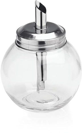 Playflip Lot de 50 distributeurs de sucre en forme de boule en acier inoxydable 11,5 cm 260 ml