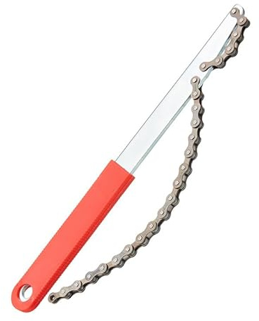 Bike Cassette Removal Tool Set – Chain Whip, Chain Wrench & Lockring Tool for 7-12 Speed Cassettes, Bicycle Freewheel Removal Kit for Road Bike Maintenance